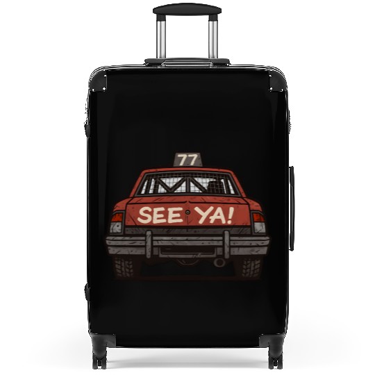 See-Ya! Demolition Derby Driver Racing Wreckfest Suitcases