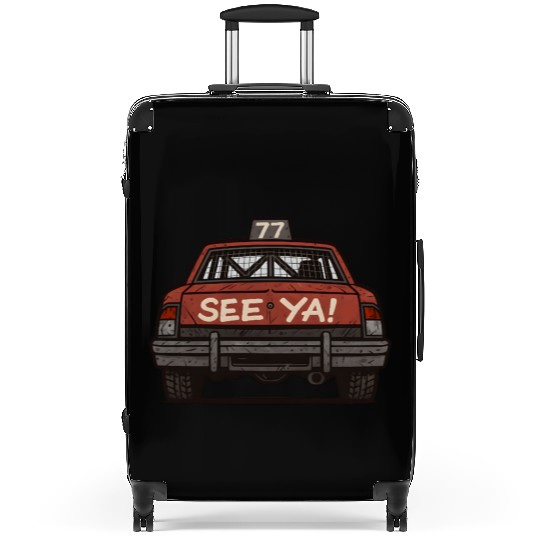 See-Ya! Demolition Derby Driver Racing Wreckfest Suitcases