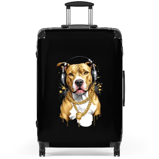 Heavy Metal Pup Suitcases