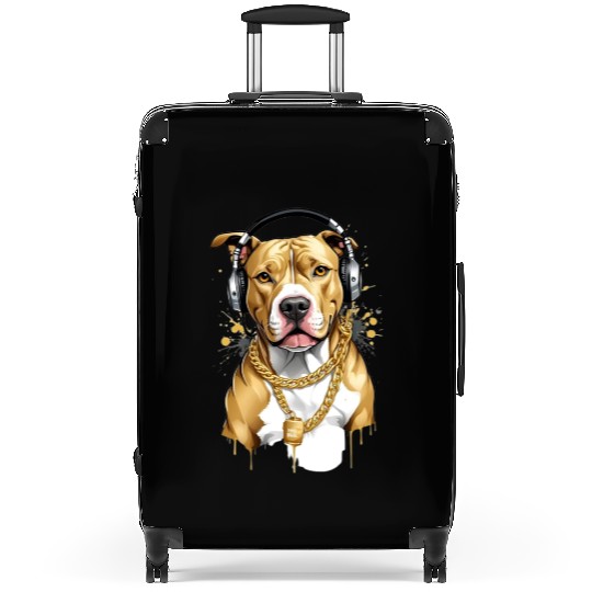 Heavy Metal Pup Suitcases