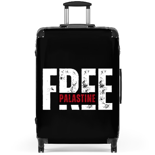 Free Palestine – Solidarity Statement Suitcases