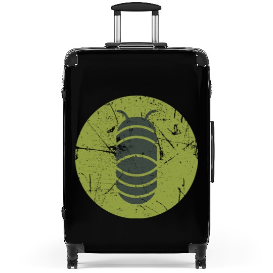 t short isopode Vintage Bug Aesthetic Suitcases