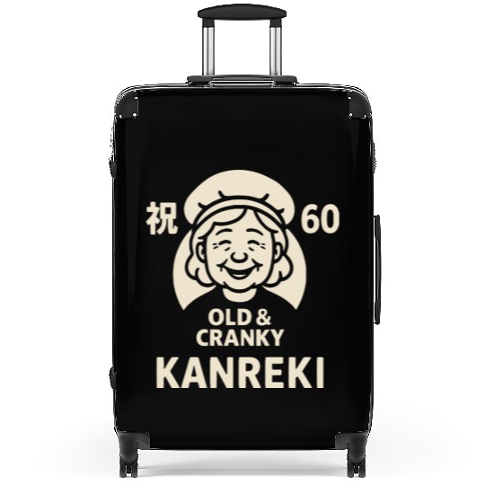 Kanreki Japanese 60th Birthday for Woman Suitcases