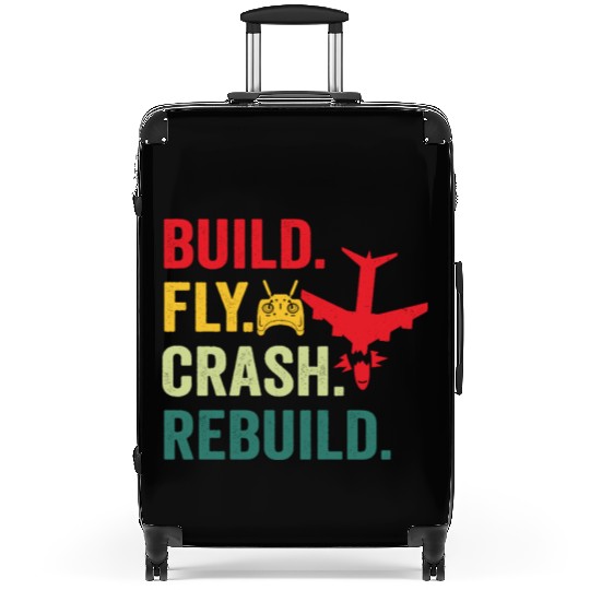 Build fly crash rebuild for RC aieplane pilot flye Suitcases