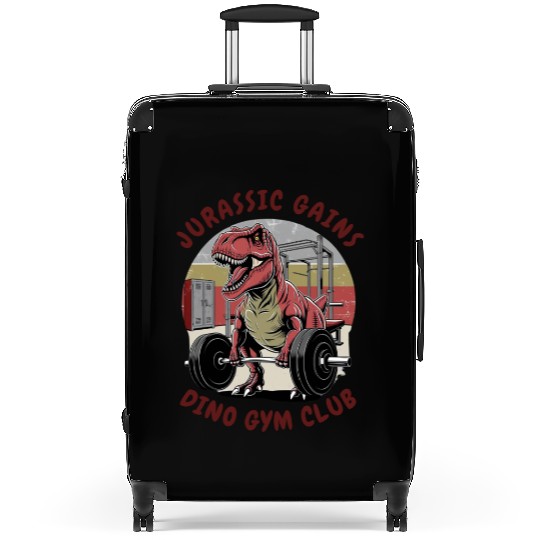 Dino Gym Club Suitcases