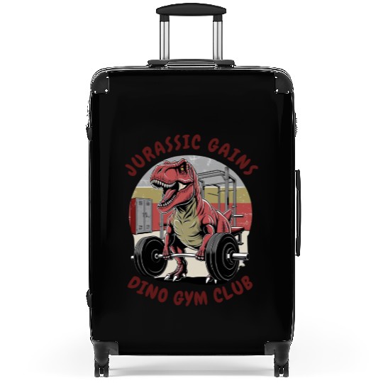 Dino Gym Club Suitcases