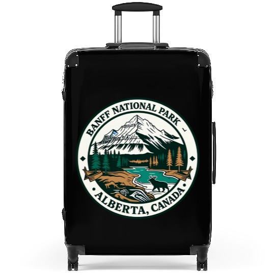 Banff National Park Alberta Canada Suitcases