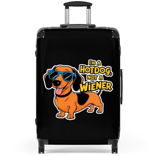 Dachshund Hotdog Suitcases