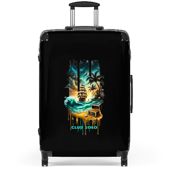 Midnight Sails Suitcases