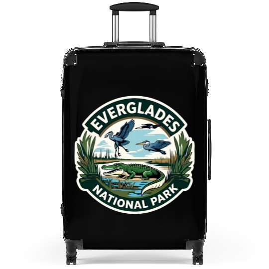 Everglades National Park Florida USA Logo Suitcases
