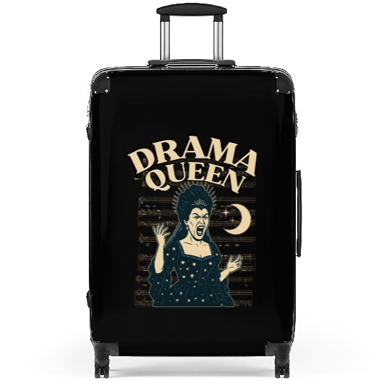 Drama Queen – Loud, Proud, and Slightly Unhinged Suitcases