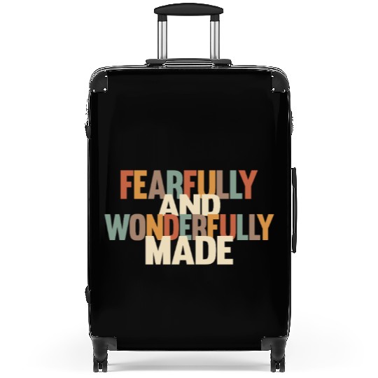Fearfully and Wonderfully Made Suitcases