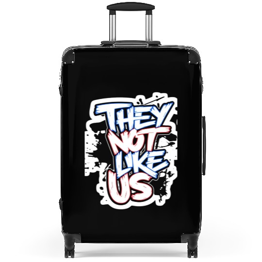 They Not Like Us Suitcases