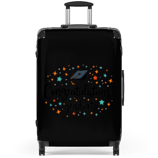 Congratulations Graduate! | Fun and Colorful Gradu Suitcases