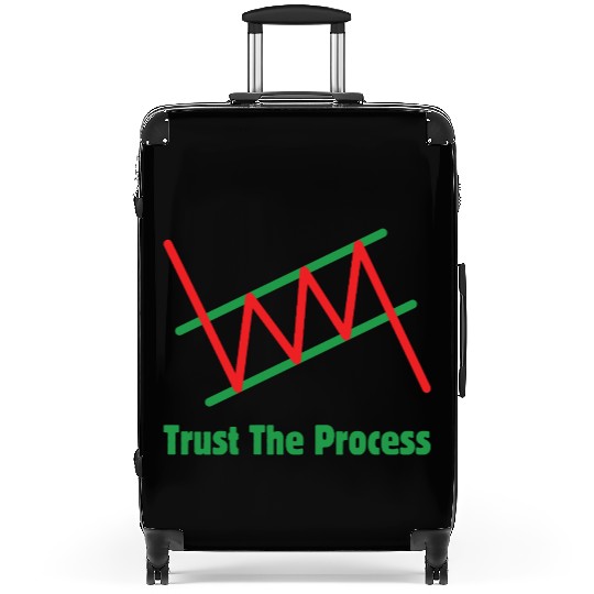 Trust The Process Suitcases