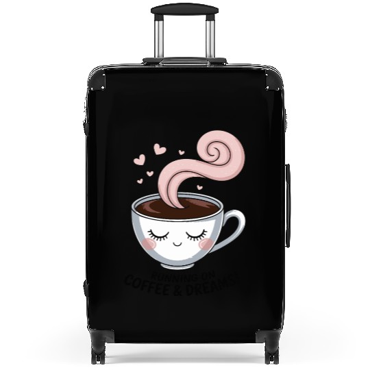 Running on Coffee Dreams Suitcases