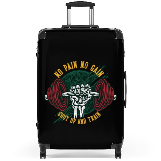1RSN - No pain no gain Suitcases
