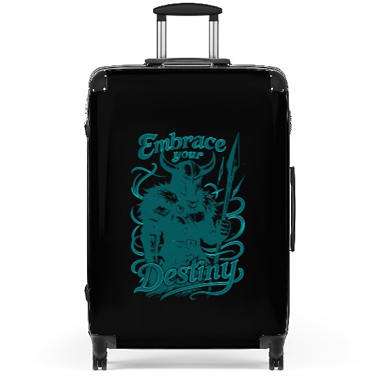 Embrace Your Destiny Suitcases