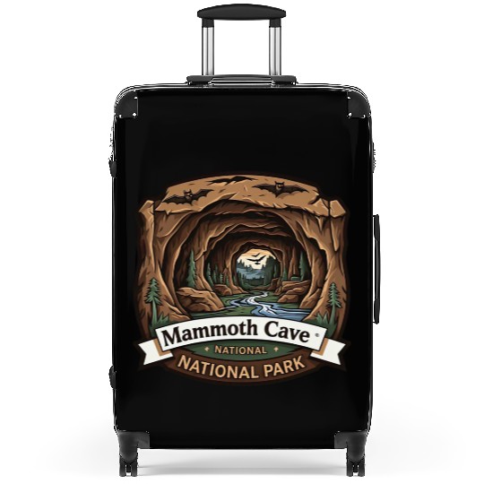 Mammoth Cave National Park Kentucky USA Logo Suitcases