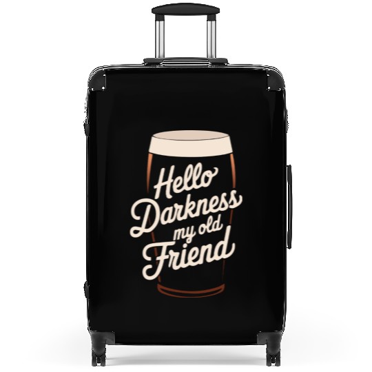 Hello Darkness My Old Friend Suitcases