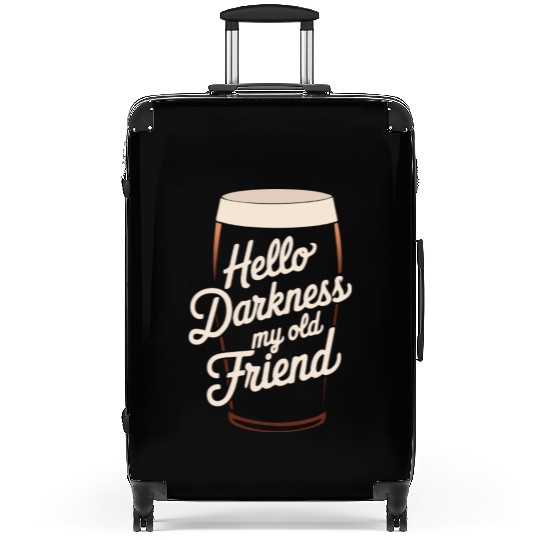 Hello Darkness My Old Friend Suitcases