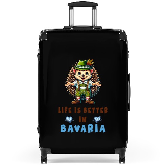 Bavarian Hedgehog Suitcases