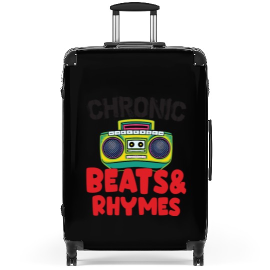 Chronic Beats and Rhymes 90s Hip Hop Suitcases pr