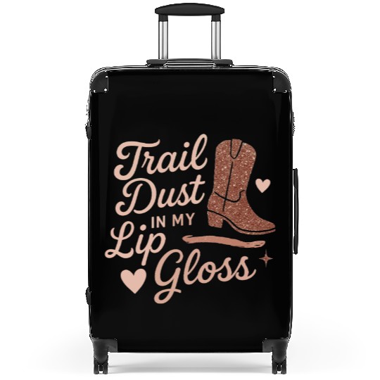 Soft Cowgirl Floral Rodeo Western Aesthetic Horse Suitcases