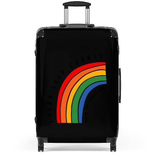 Mental Health Motivational And Inspirational Quote Suitcases