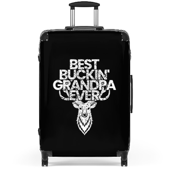 Best Bucking Grandpa Ever Uncle Papa Hunting Gift Suitcases