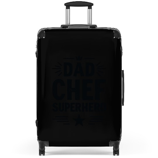 Dad Chef Superhero – Papa Cook Father Suitcases