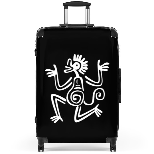 Mayan And Aztec Ancient Monkey Suitcases