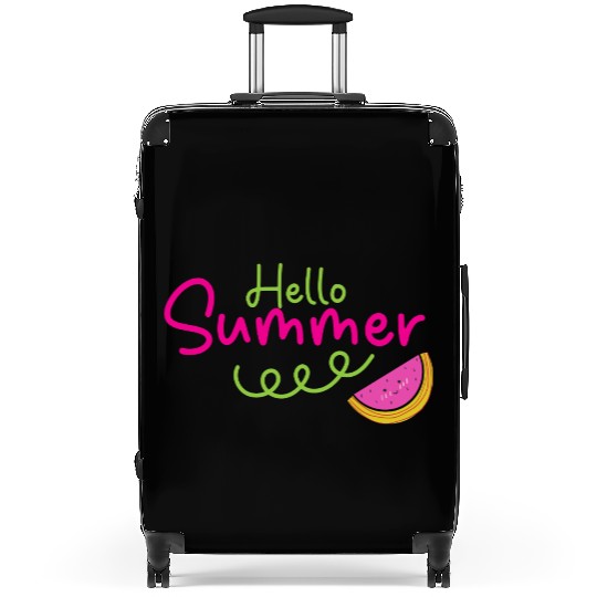 Hello Summer Cute Watermelon Suitcases
