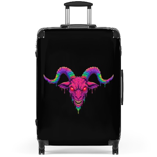 Melting Psychedelic Demon Suitcases