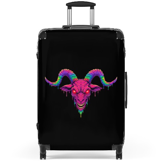 Melting Psychedelic Demon Suitcases