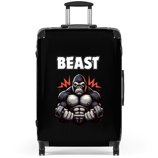 Beast Gym Gorilla – Motivational Suitcases"
