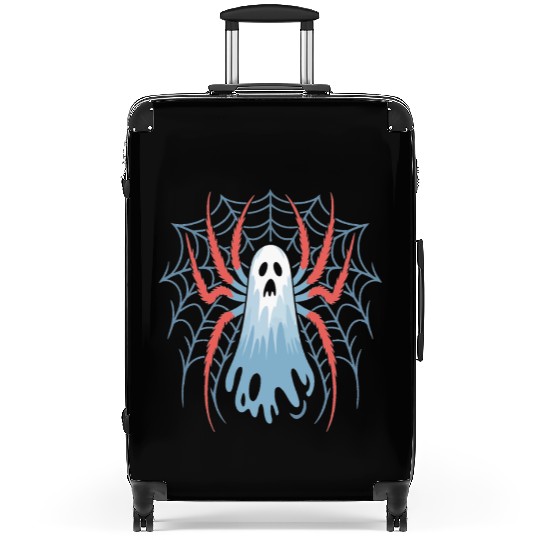 Ghost Spider Scream Suitcases