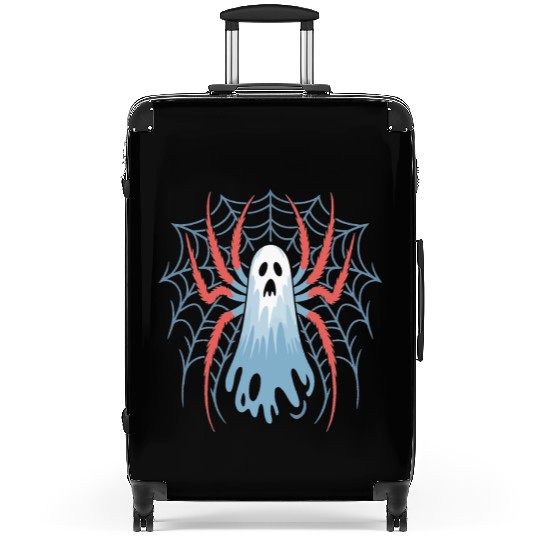 Ghost Spider Scream Suitcases