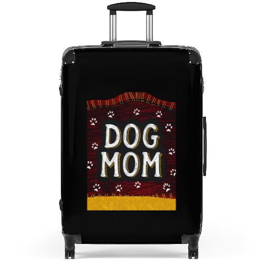 Dog Mom Life Essentials - Paws & Relax Collection Suitcases