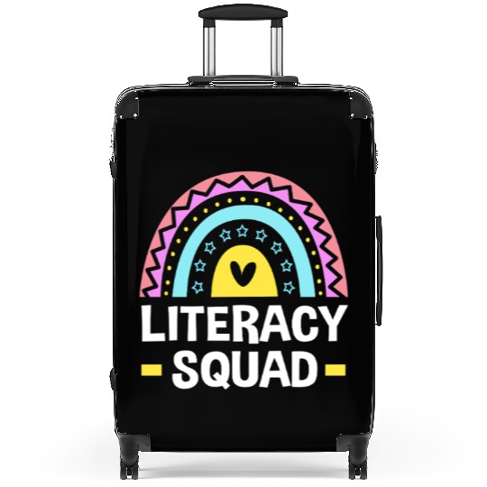 Reading Teacher Book Literacy Squad Suitcases
