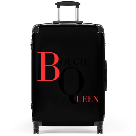Bougie Queen Red&Black Suitcases