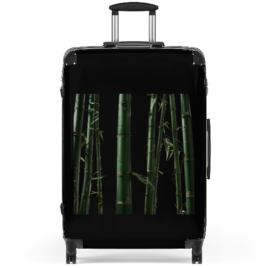Tropical Bamboo Suitcases