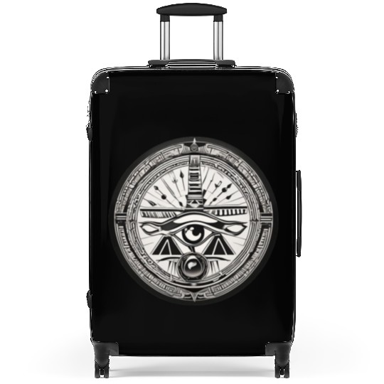 Mystic Eye Seal – Symbol of Vision and Power Suitcases