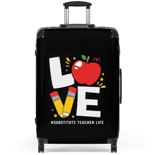 Substitute Teacher Back To School Suitcases