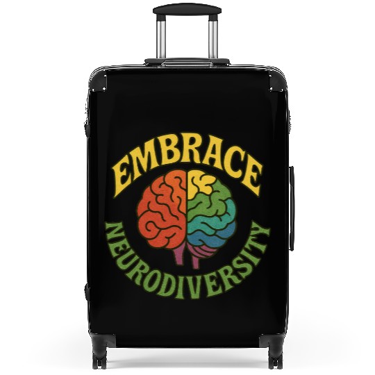 Embrace neurodiversity Suitcases