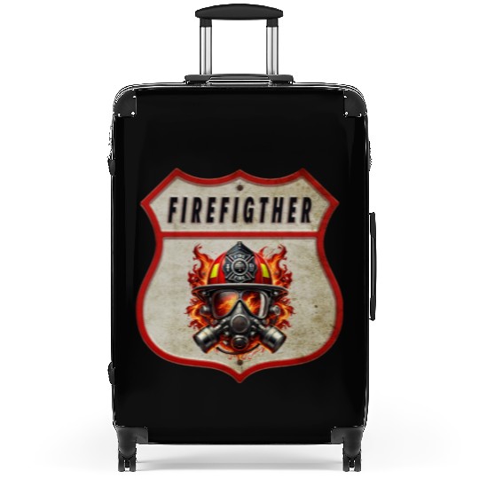 Fire Brigade Coat Of Arms Suitcases