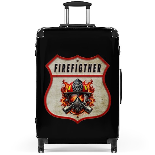 Fire Brigade Coat Of Arms Suitcases