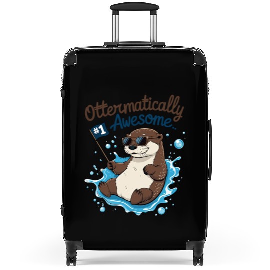 Ottermatically Awesome – Funny Otter Suitcases
