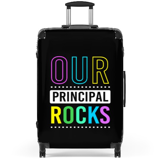 School Principal Bak To School Suitcases