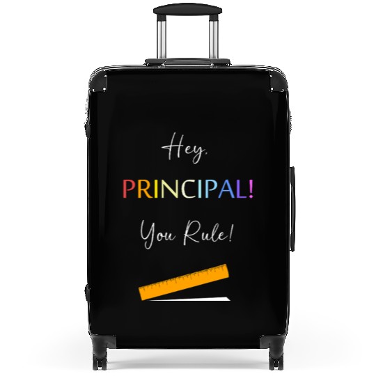 School Principal Teacher Back To School Suitcases